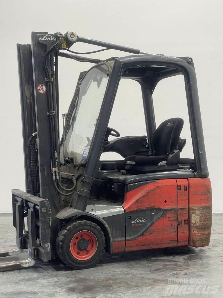 Linde E16C-02-386 Elektriskie iekrāvēji