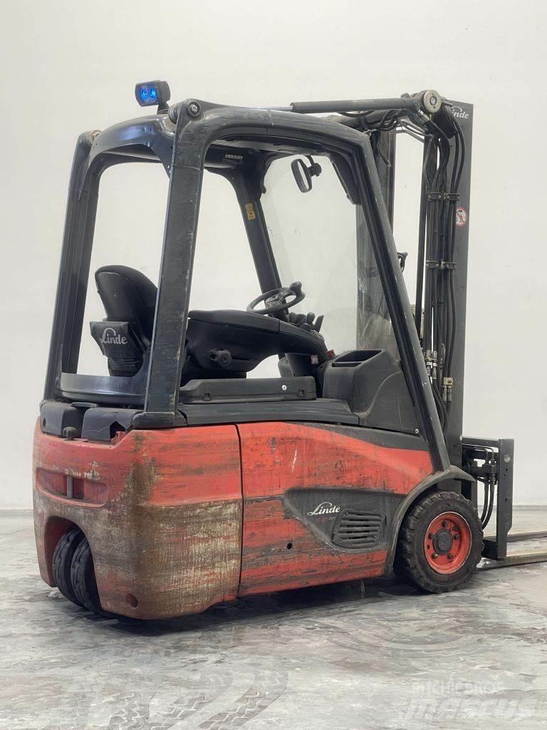 Linde E16C-02-386 Elektriskie iekrāvēji