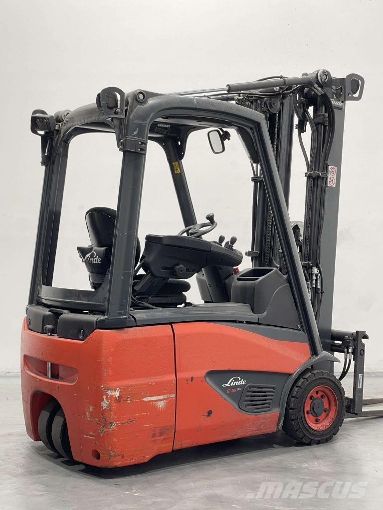 Linde E16C-02-386 Elektriskie iekrāvēji