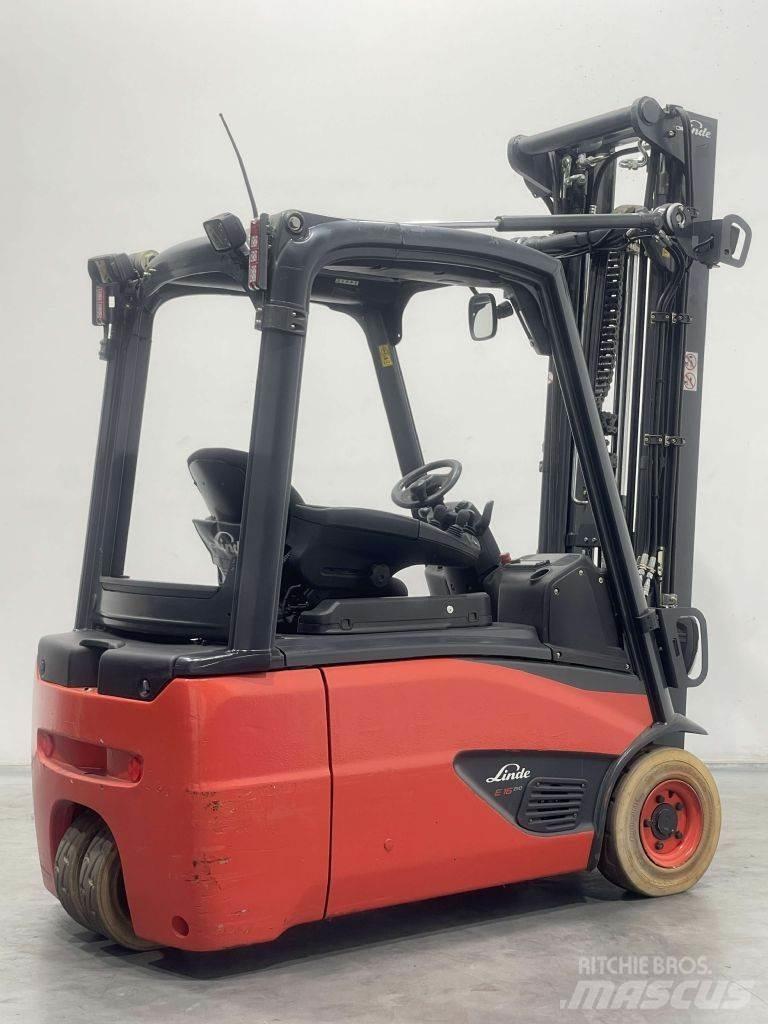 Linde E16L-02-386 Elektriskie iekrāvēji