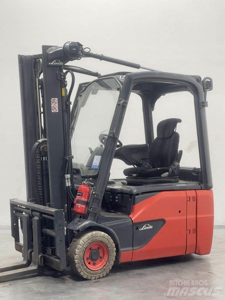 Linde E16L-02-386 Elektriskie iekrāvēji
