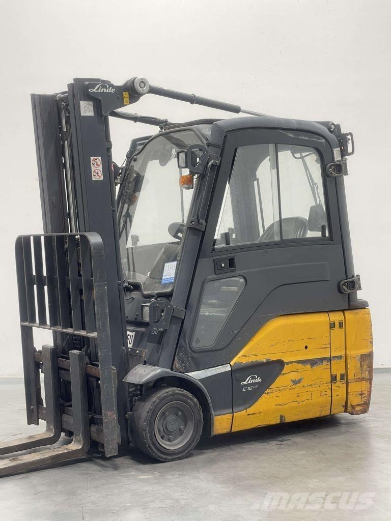 Linde E16L-02-386 Elektriskie iekrāvēji