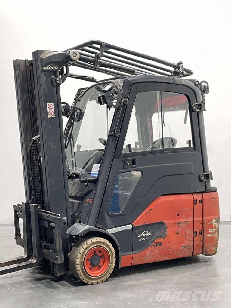 Linde E16L-02-386 Elektriskie iekrāvēji