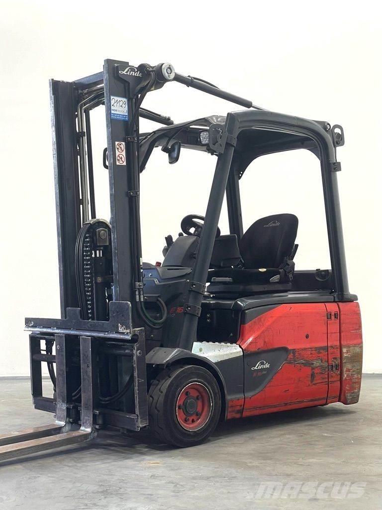 Linde E16L-386-EVO Elektriskie iekrāvēji
