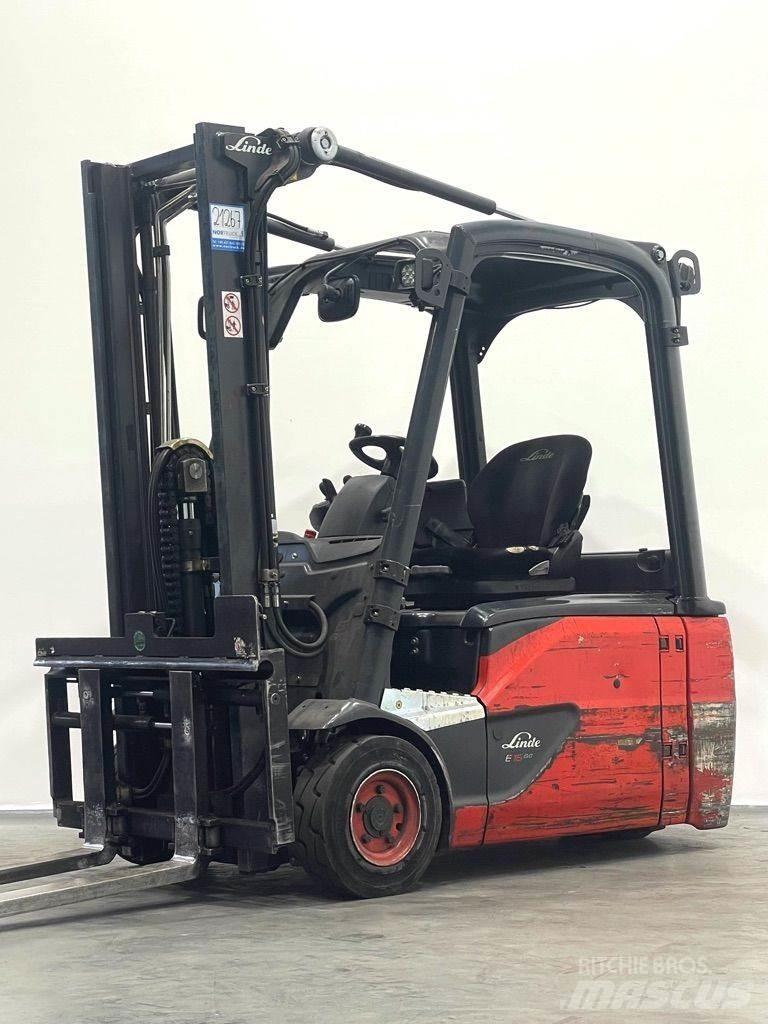 Linde E16L-386-EVO Elektriskie iekrāvēji