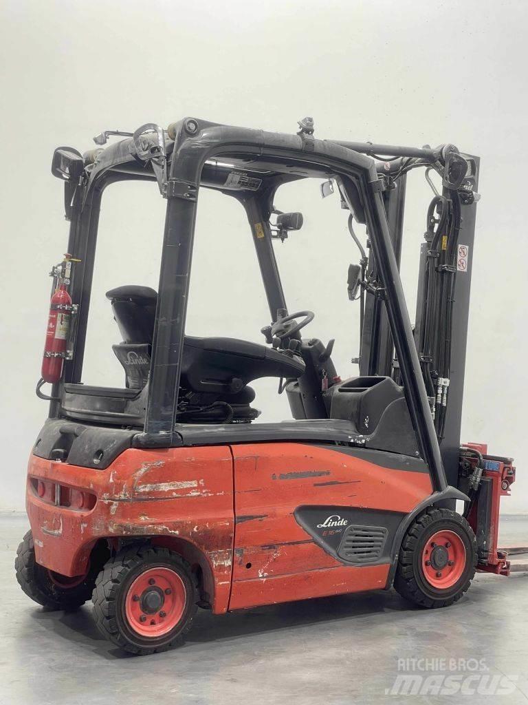 Linde E16P-02-386 Elektriskie iekrāvēji