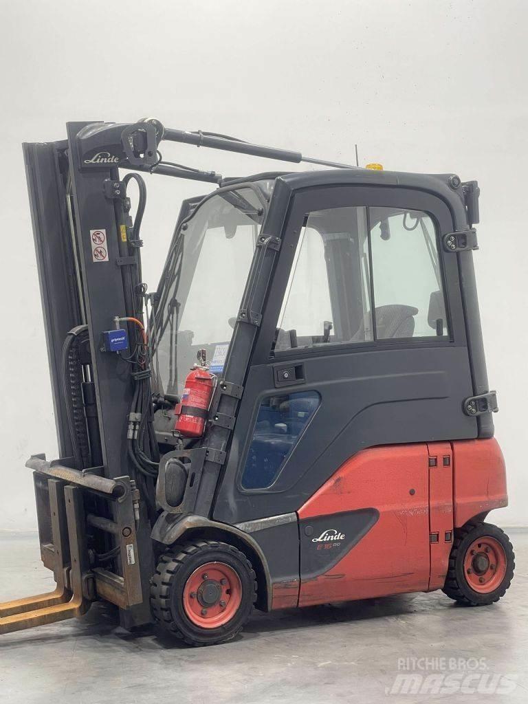 Linde E16P-02-386 Elektriskie iekrāvēji