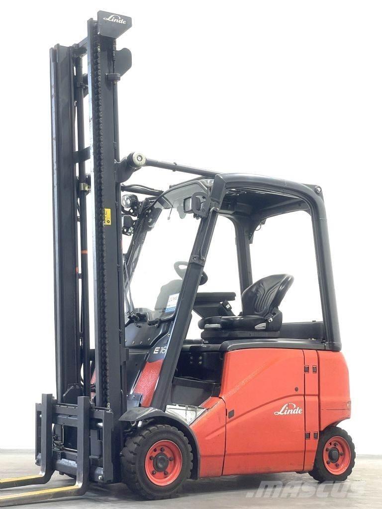 Linde E16PH-01 Elektriskie iekrāvēji
