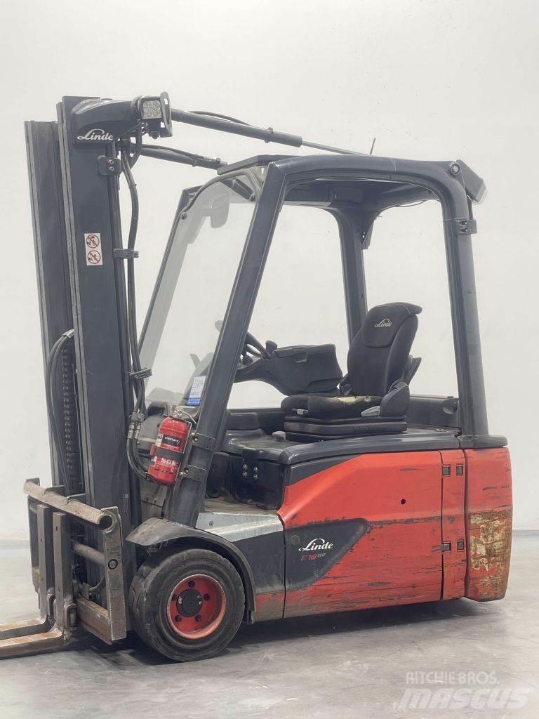 Linde E18L-02-386 Elektriskie iekrāvēji
