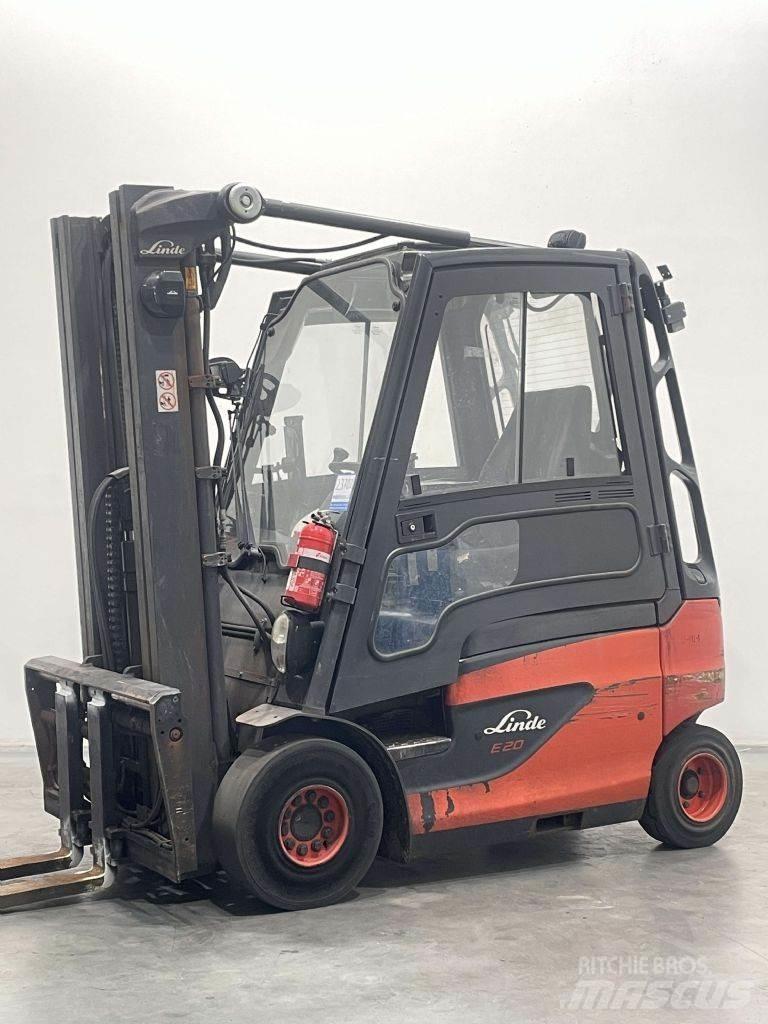 Linde E20-01-387 Elektriskie iekrāvēji