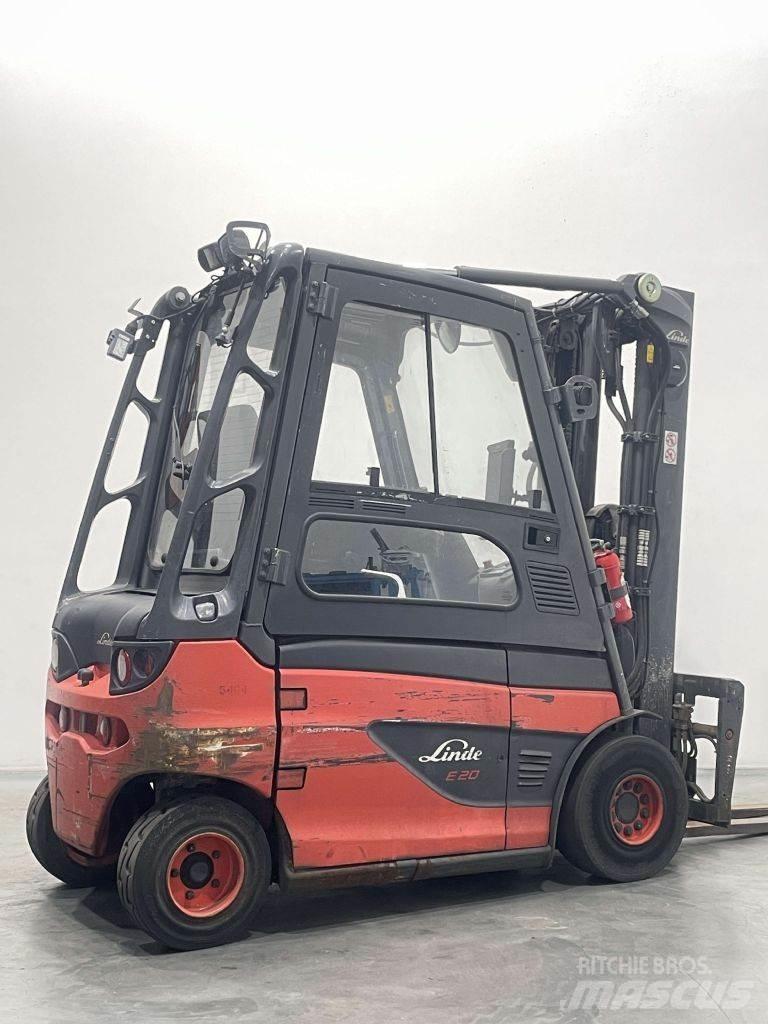 Linde E20-01-387 Elektriskie iekrāvēji