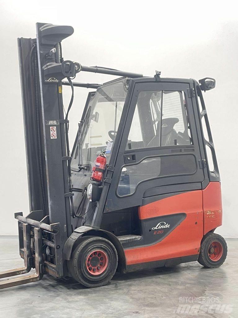 Linde E20-01/600-387 Elektriskie iekrāvēji