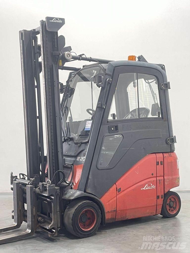 Linde E20PH-01-386 Elektriskie iekrāvēji