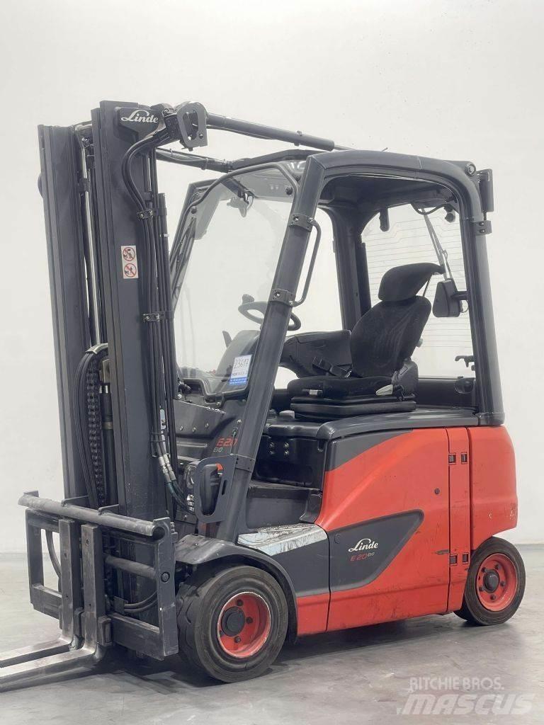 Linde E20PH-02-386 Elektriskie iekrāvēji