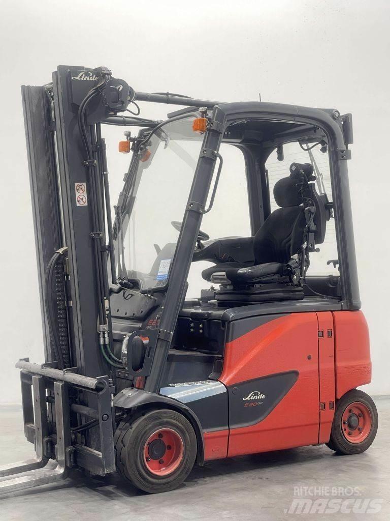 Linde E20PH-02-386 Elektriskie iekrāvēji