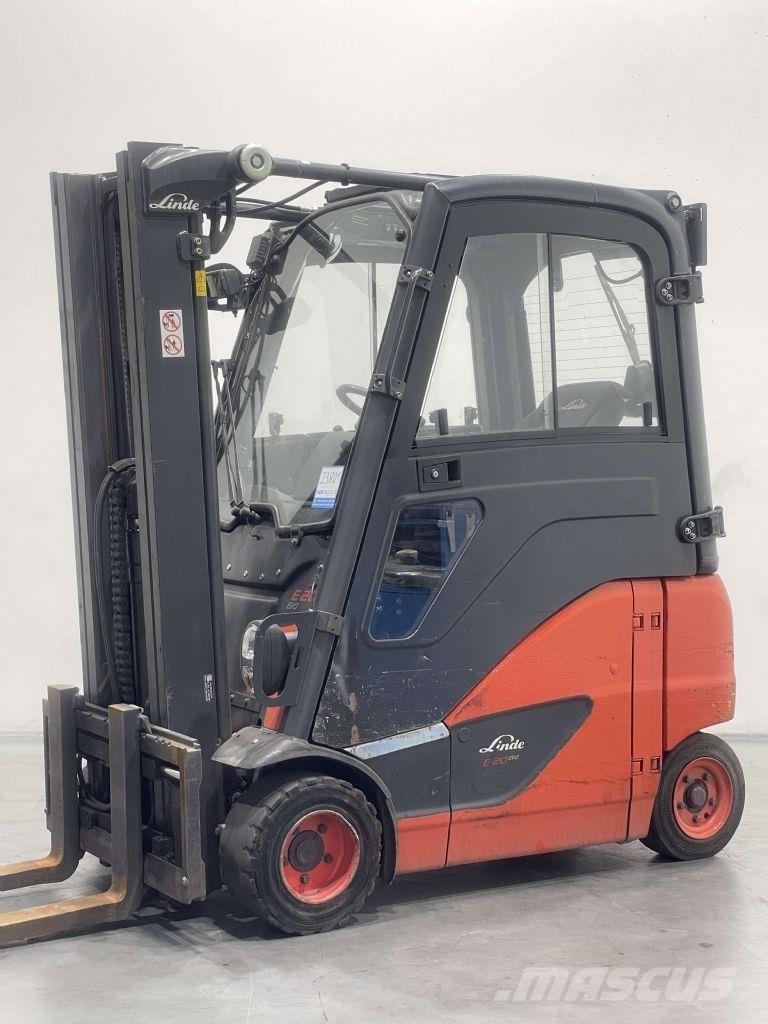 Linde E20PH-02-386 Elektriskie iekrāvēji