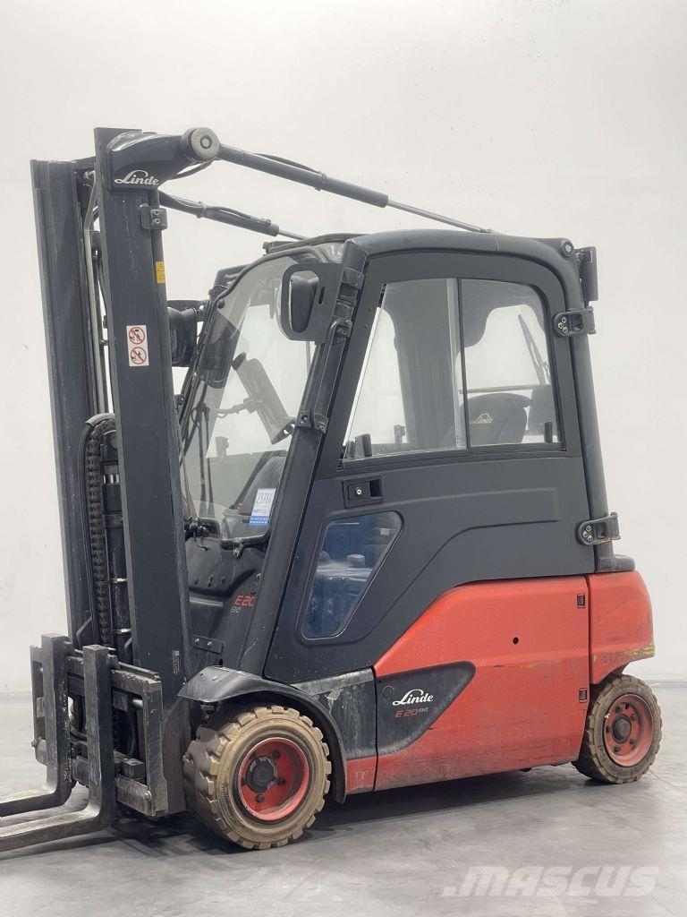 Linde E20PL-02-386 Elektriskie iekrāvēji