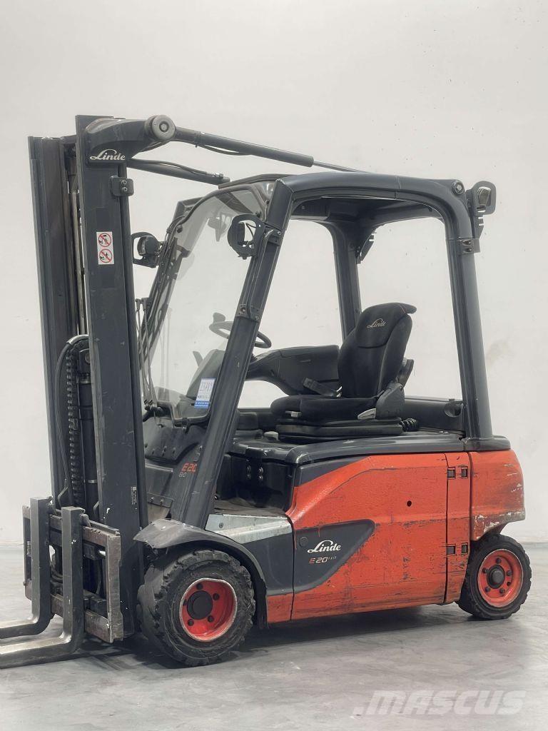 Linde E20PL-02-386 Elektriskie iekrāvēji