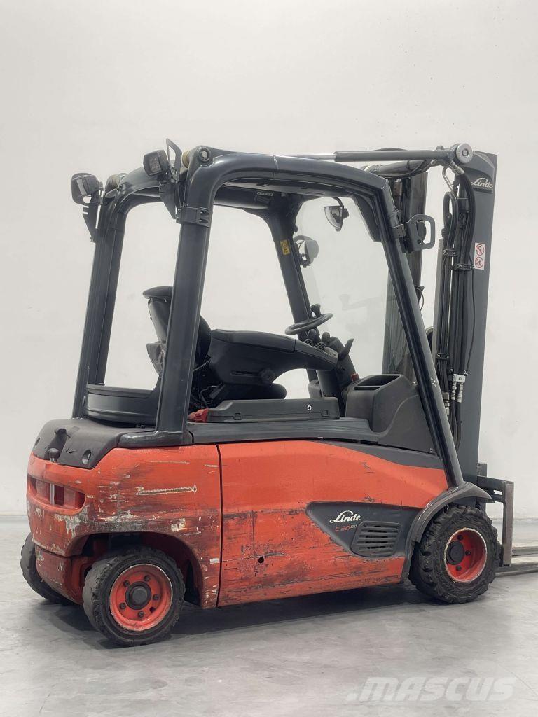 Linde E20PL-02-386 Elektriskie iekrāvēji