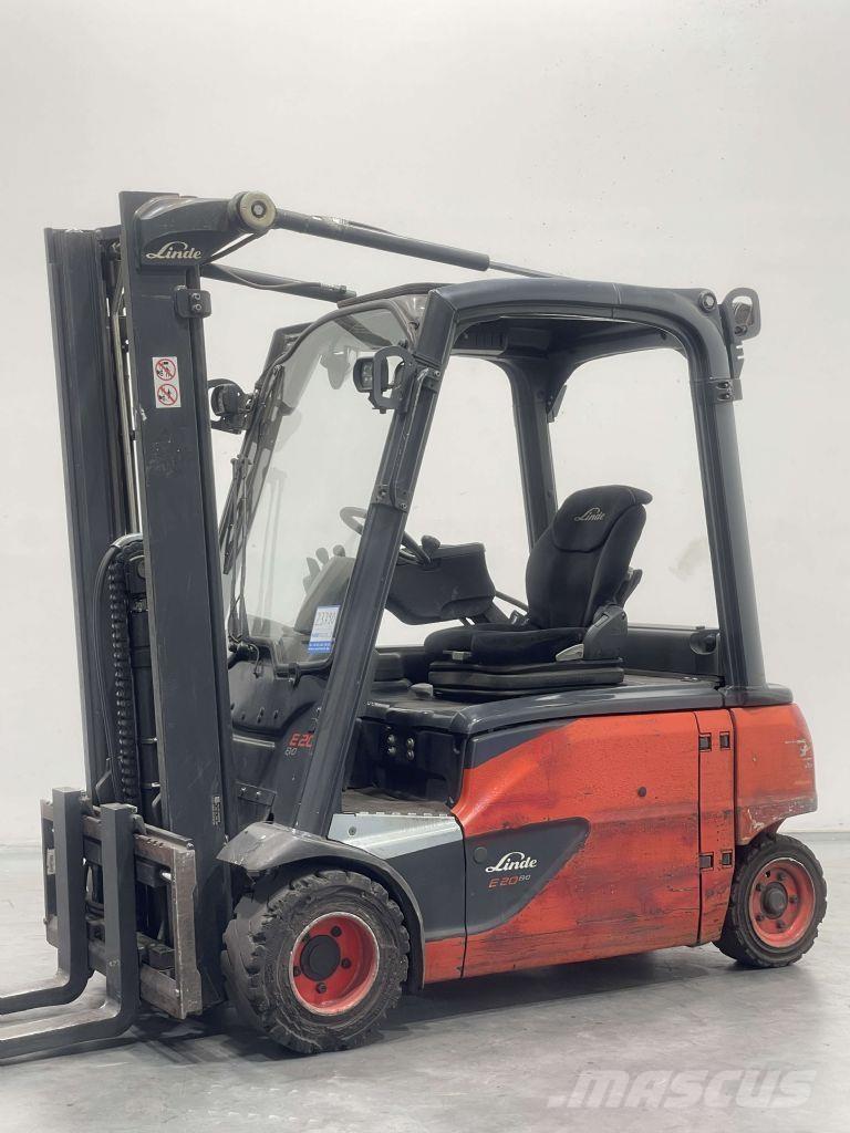 Linde E20PL-02-386 Elektriskie iekrāvēji