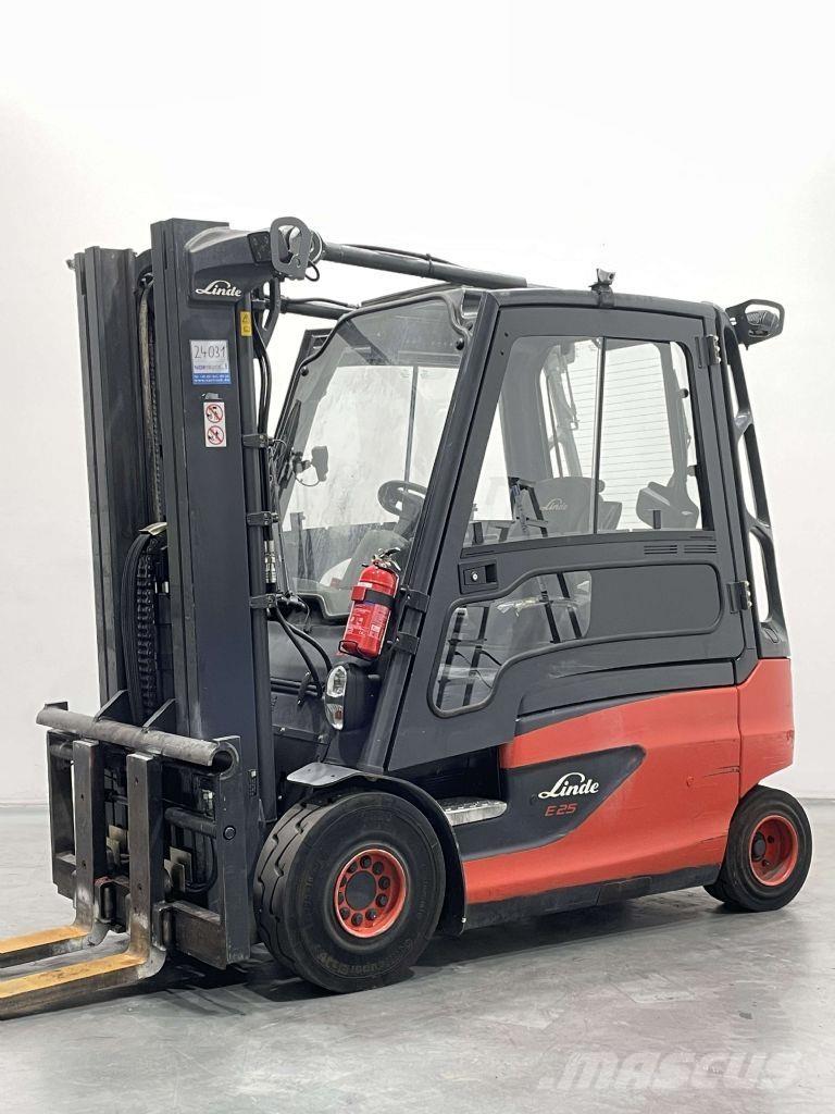 Linde E25L-01-387 Elektriskie iekrāvēji
