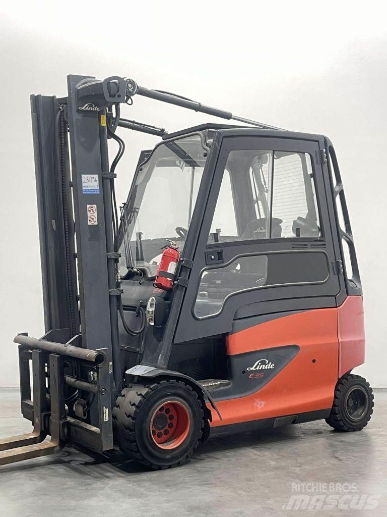 Linde E35HL-01-387 Elektriskie iekrāvēji