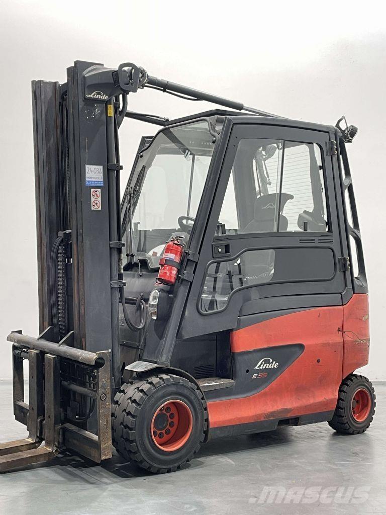 Linde E35HL-01-387 Elektriskie iekrāvēji