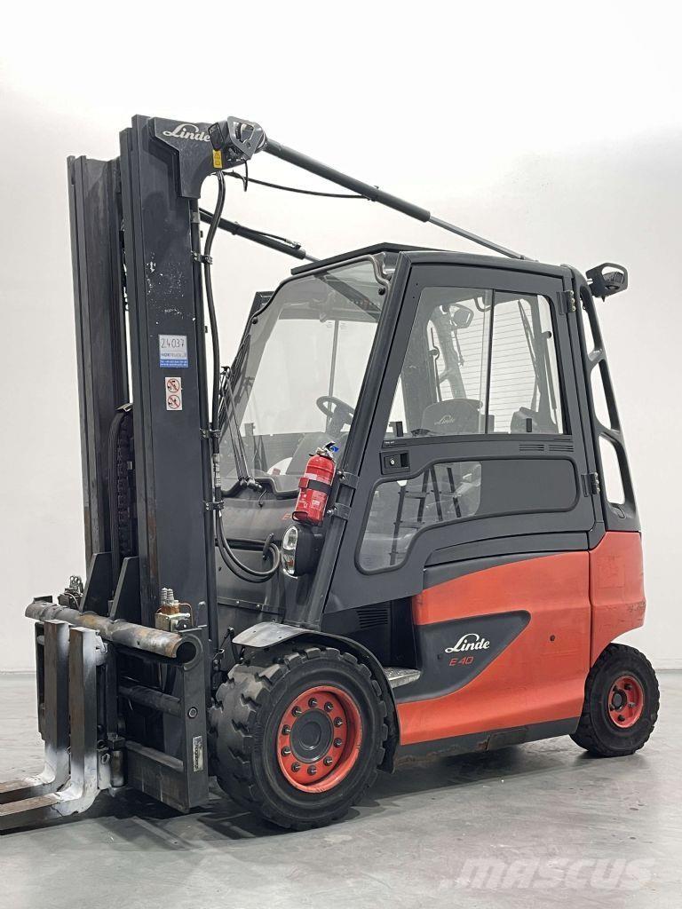 Linde E40H-01/600-388 Elektriskie iekrāvēji