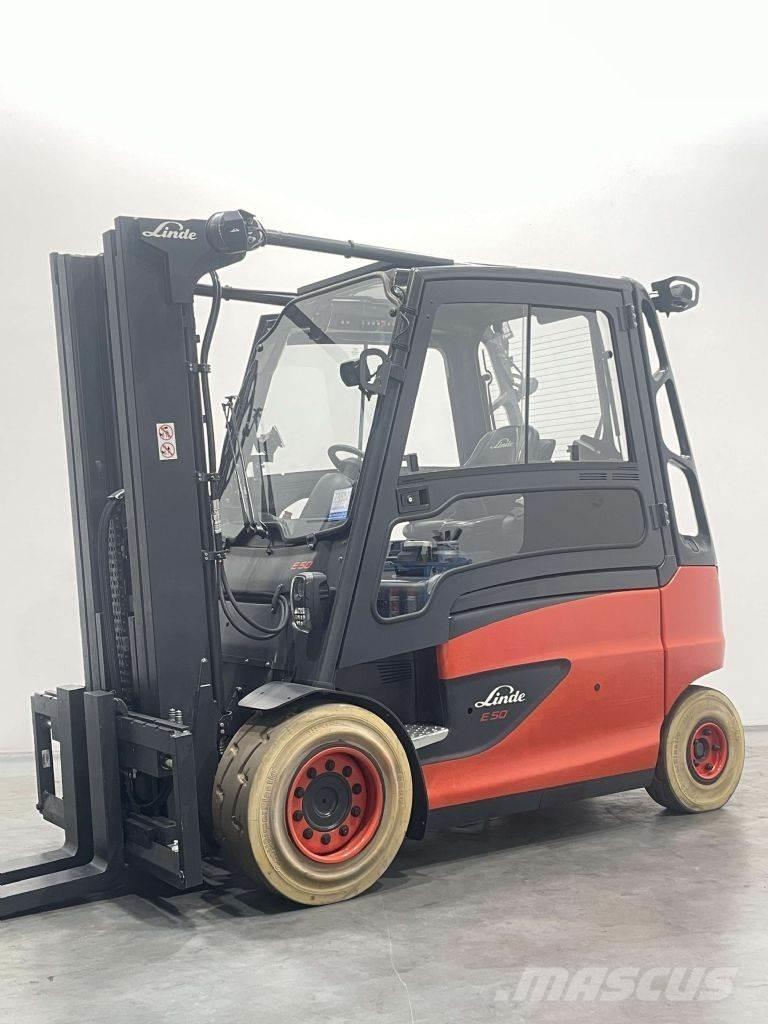 Linde E50HL-01-388 Elektriskie iekrāvēji