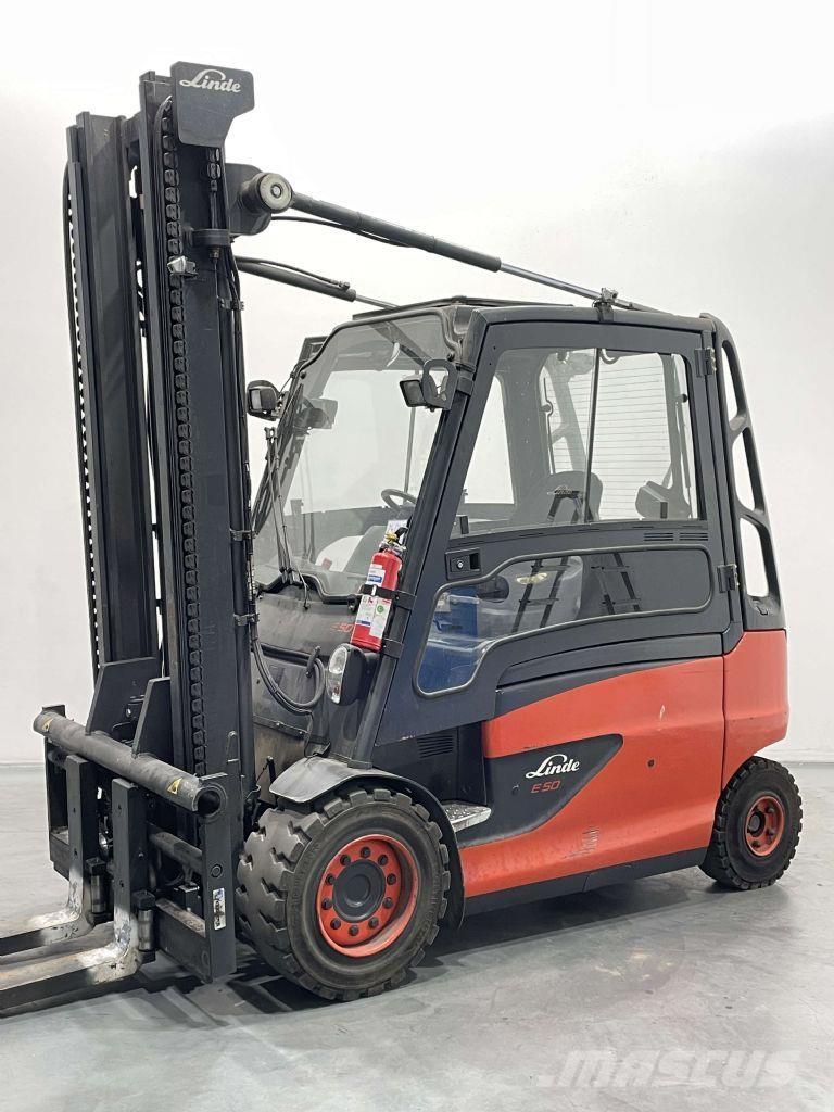 Linde E50HL-01-388 Elektriskie iekrāvēji