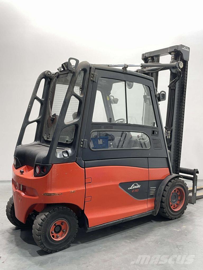 Linde E50HL-01-388 Elektriskie iekrāvēji
