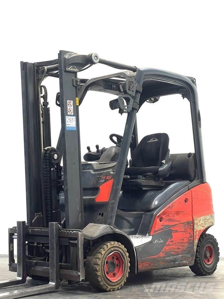 Linde H16T-391-EVO LPG tehnika