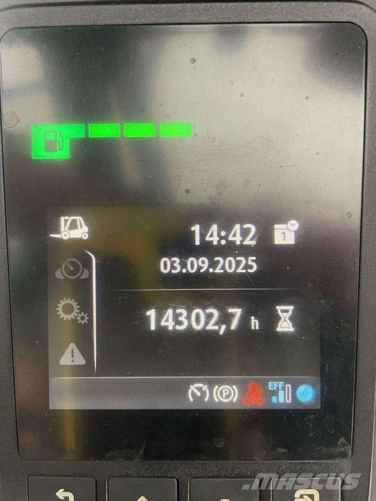 Linde H25T-01-1202 LPG tehnika