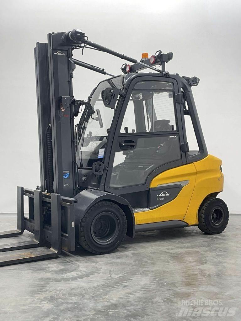 Linde H35D-01-1202 Tehnika ar dīzeļa dzinēju