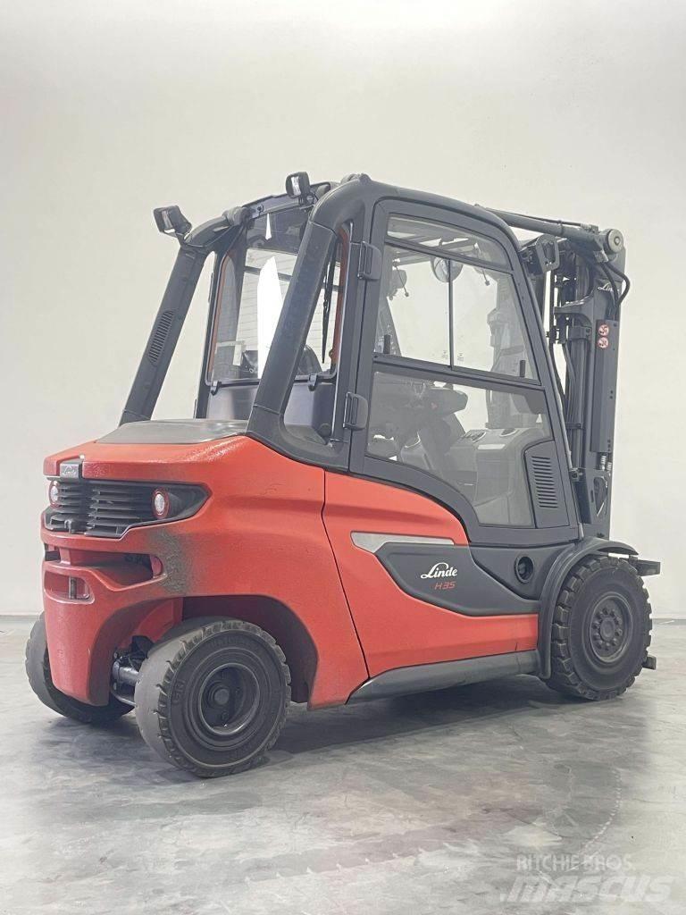Linde H35D-01-1202 Tehnika ar dīzeļa dzinēju