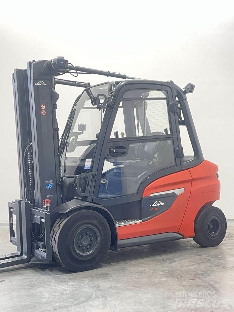 Linde H35D-01-1202 Tehnika ar dīzeļa dzinēju