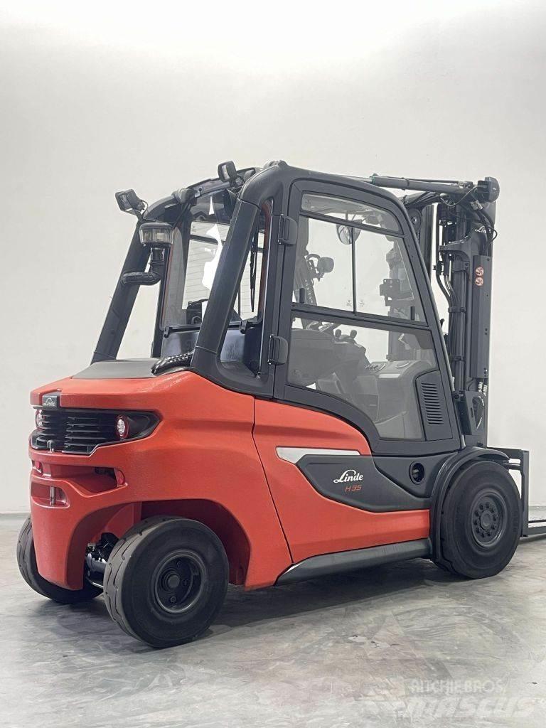 Linde H35D-01-1202 Tehnika ar dīzeļa dzinēju