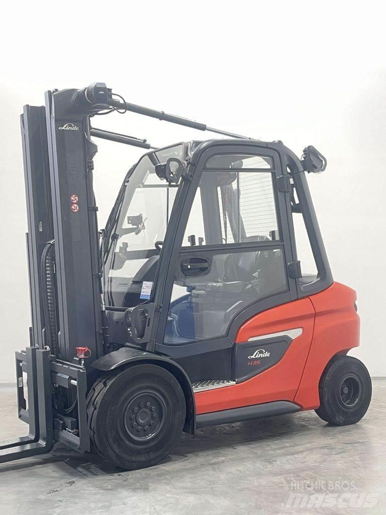 Linde H35D-01-1202 Tehnika ar dīzeļa dzinēju