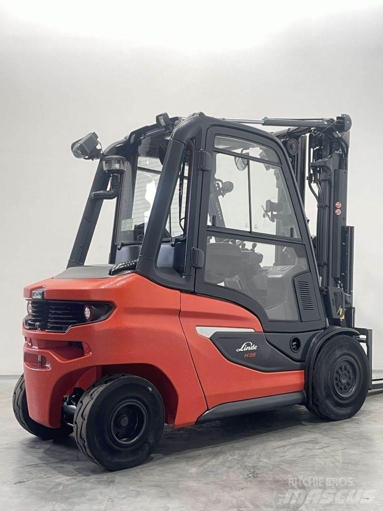 Linde H35D-01-1202 Tehnika ar dīzeļa dzinēju