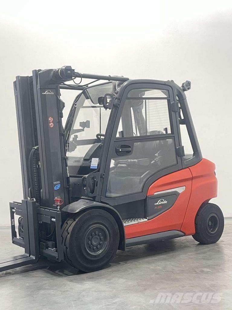 Linde H35D-01-1202 Tehnika ar dīzeļa dzinēju