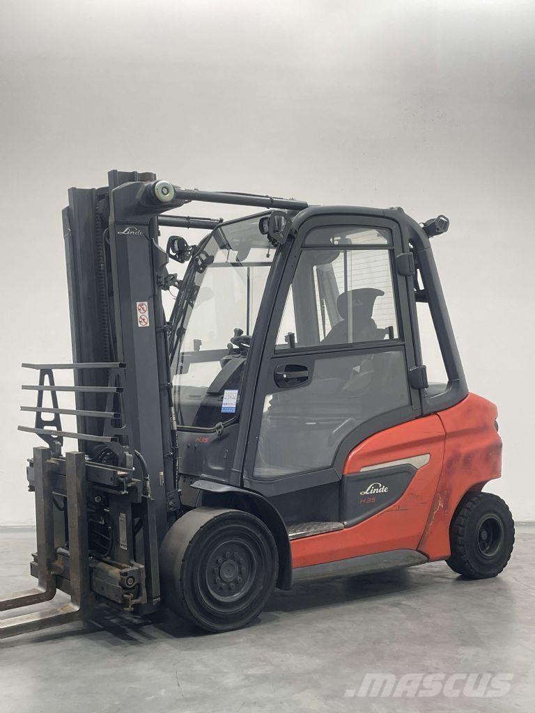 Linde H35D-01-1202 Tehnika ar dīzeļa dzinēju