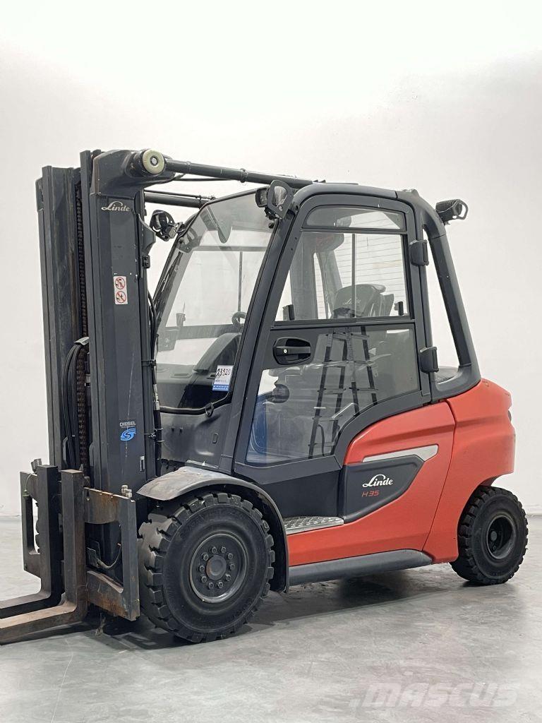 Linde H35D-01-1202 Tehnika ar dīzeļa dzinēju
