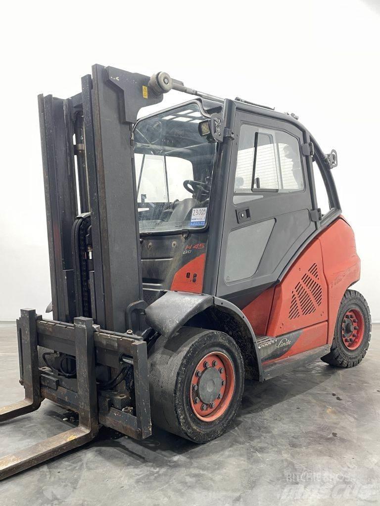 Linde H45D-02-394 Tehnika ar dīzeļa dzinēju