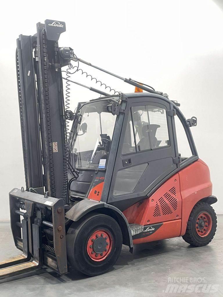 Linde H45D-02-394 Tehnika ar dīzeļa dzinēju