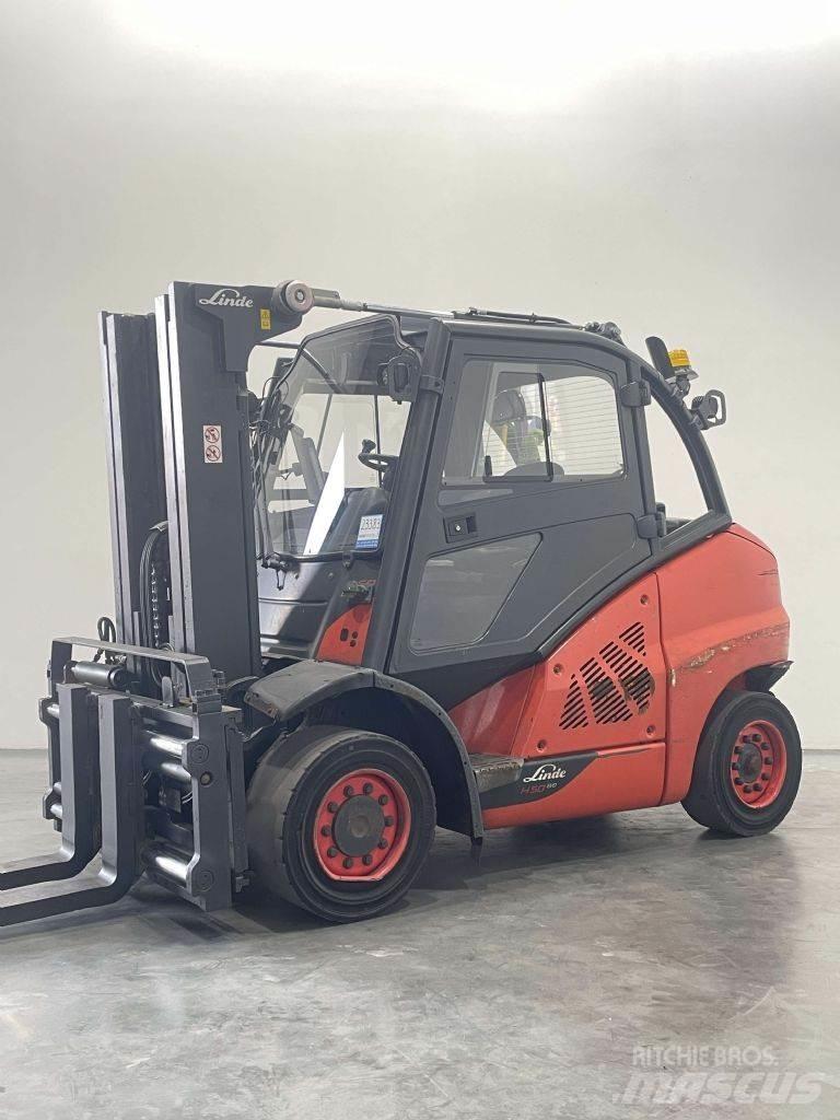 Linde H50D-02-394 Tehnika ar dīzeļa dzinēju