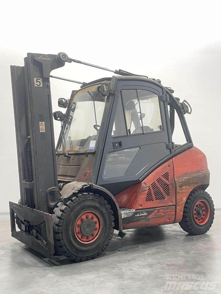 Linde H50D-02-394 Tehnika ar dīzeļa dzinēju