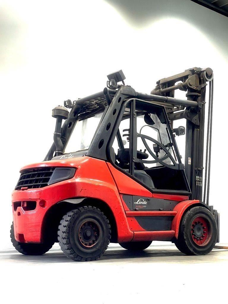 Linde H80D-396-03-EVO Tehnika ar dīzeļa dzinēju