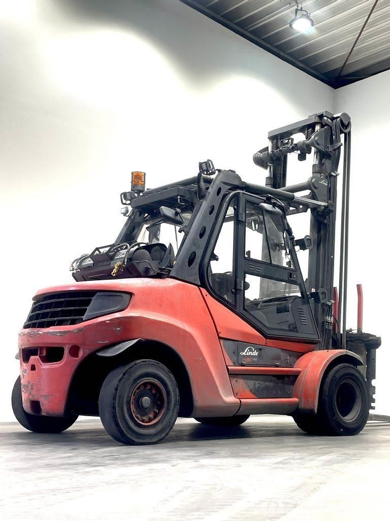 Linde H80T-03/900 LPG tehnika