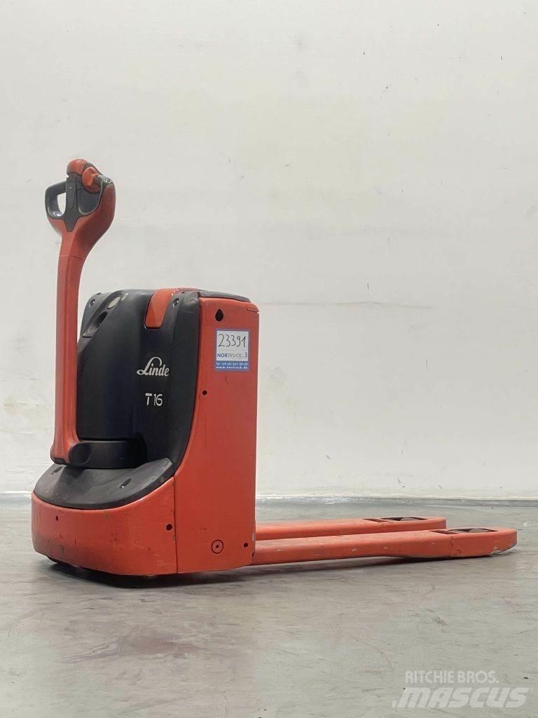 Linde T16-1152 Zemie palešu pacēlāji