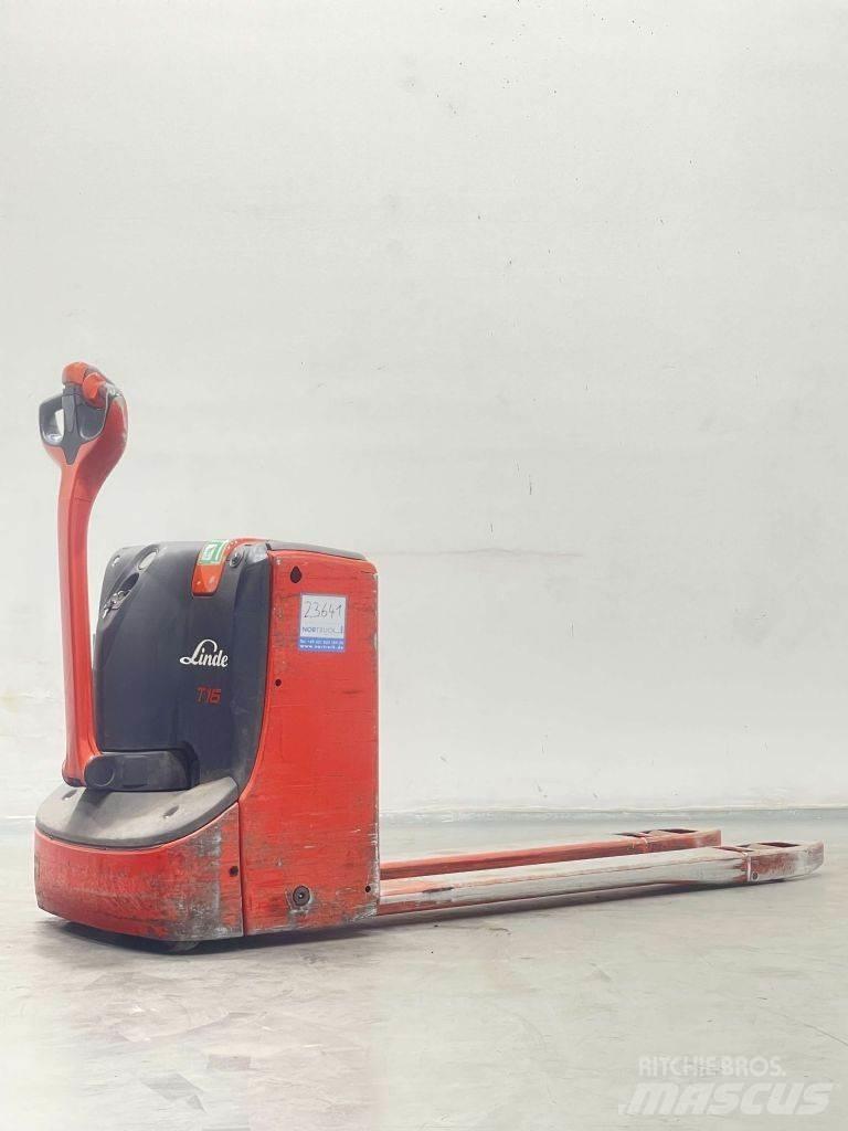 Linde T16-1152 Zemie palešu pacēlāji